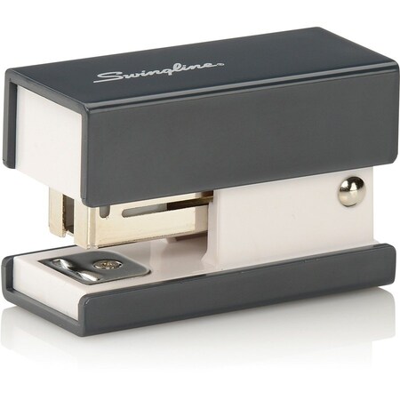 Swingline Mini Stapler, Fashion, 12/ST Cap, 3.75"x1.17"x4.8", Black PK SWI87871